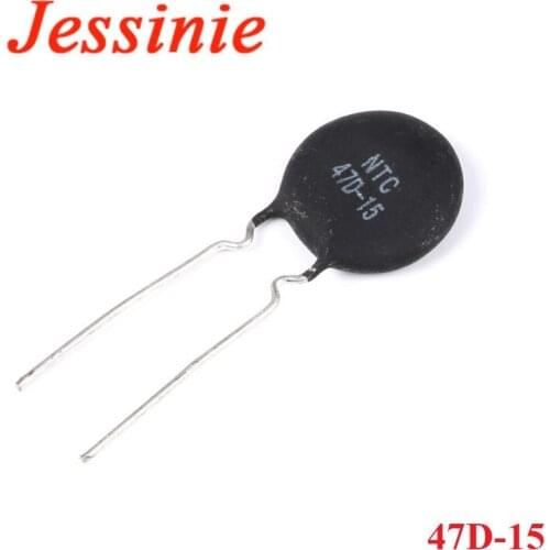 5pcs NTC Thermistor Resistor NTC 47D-15 47D15 Thermal Resistor