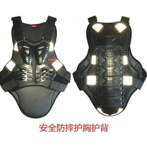 Motorcycle Riding protective gear safety reflective vest cross-country ski protective back