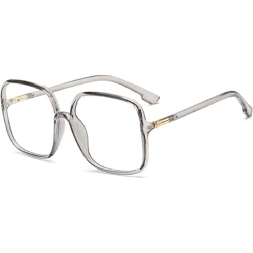 Anti Blue Light Glasses Women Solid Color Fashion Round Eyewear Blocking Glasses Casual Vogue TR90 Screen Glasses UV400 Eyewear