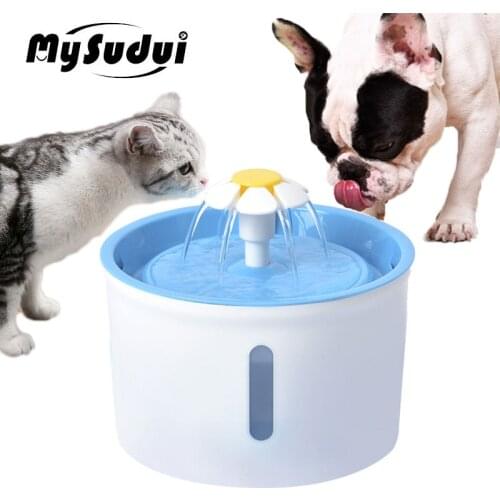 1.6L Automatic Cat Fountain Drinking Pet Water Dispenser Feeder Bowl With Water Level Display For Dogs Cats Drink Container USB