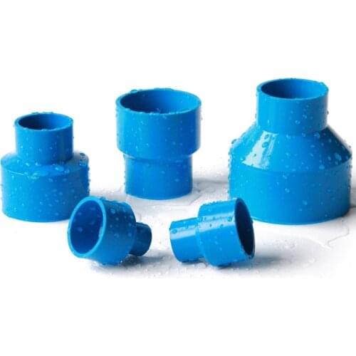 5Pcs Reducing Coupling PVC Straight Reducing Connectors Pipe Reducer Adapter Irrigation Water Pipe Fittings Multisize Available