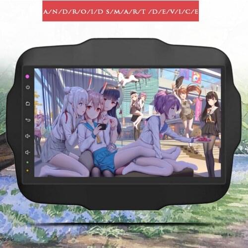 9" IPS Android 10 6G Ram 128G Car Radio PC Tablet Tape Cassette For JEEP Renegade 2016+ Auto Stereo GPS Navigation WIFI 4G Lte