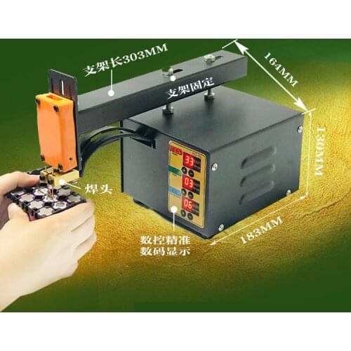 Battery Spot Welder 3KW High Power 18650 Spot Welding Machine Lithium Batteries Pack Nickel Strip Welding Precision Pulse Welder