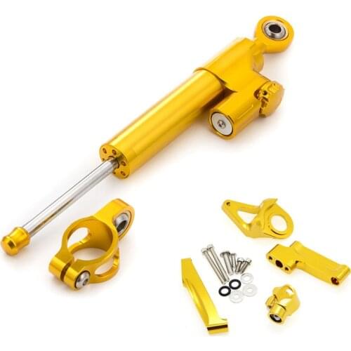 CNC Aluminum Motorcycle Whole set Steering Stabilizer Damper Mounting Bracket For Suzuki GSXR1300 GSXR 1300 1998-2016 Whole set