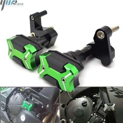 For Kawasaki Ninja ZX-10R ZX10R 2008 2009 2010 Motorcycle CNC Frame Crash Pads Engine Case Sliders Protector Falling Protector