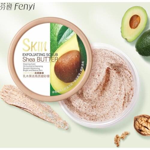Body Massage Exfoliate Scrub Gel Peeling Facial Moisturizing Whitening Body Cream Skin Smooth Brightening Bathe Deep Cleansing