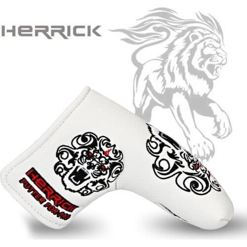 Golf putter headcover golf Head the design of the lions head Cover with Blade Style Free Shipping