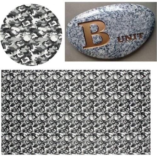 JX-LCLYL 0.5*1m Army Camo Grey Hydrographic Water Transfer Film Hydro Dipping Print