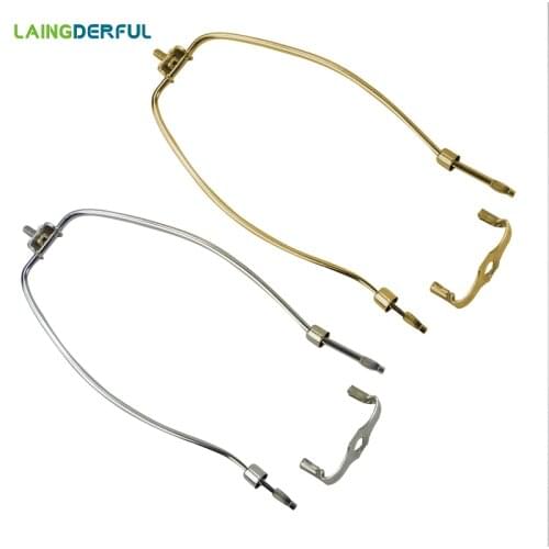 LAINGDERFUL Lampshades Alloy Plating Horn Frame Lampshade Bracket Lamp Lighting Table Lamp Floor Lamp Crystal Accessories