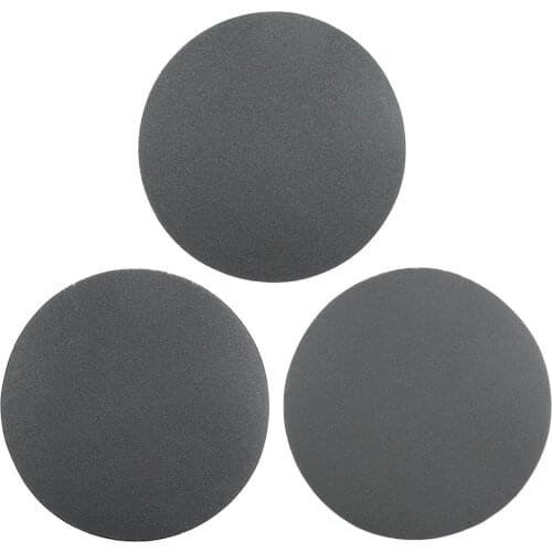 Uxcell 9 Pcs 6-Inch Hook and Loop Sanding Disc Wet/Dry Silicon Carbide 240/320/400 Grit Assorted for Polishing Furniture