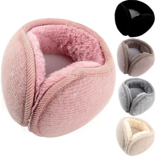 Ear Muffs Winter Ear Warmers Fleece Ear Warmer Mens Womens Behind the Head Band Earmuff