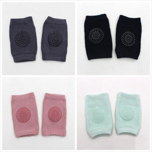 One pair New Baby Kids Safety Crawling Elbow Cushion Infants Toddlers Knee Safety Pads Protector