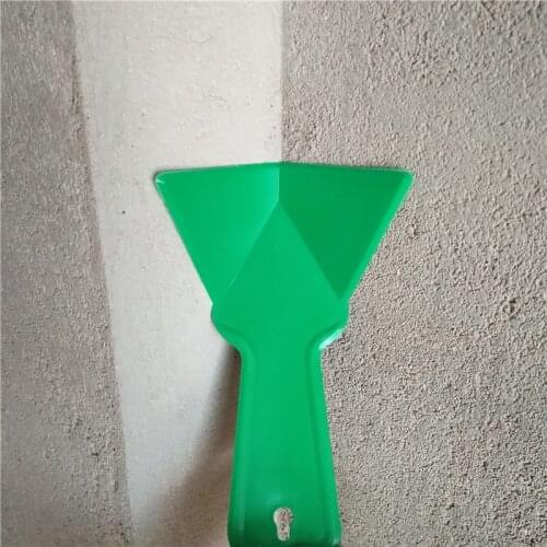 1pcs Plastic Drywall Corner Scraper Putty Knife Finisher Cleaning Stucco Removal Builder Tool for Floor Wall Ceramic Tile Grout