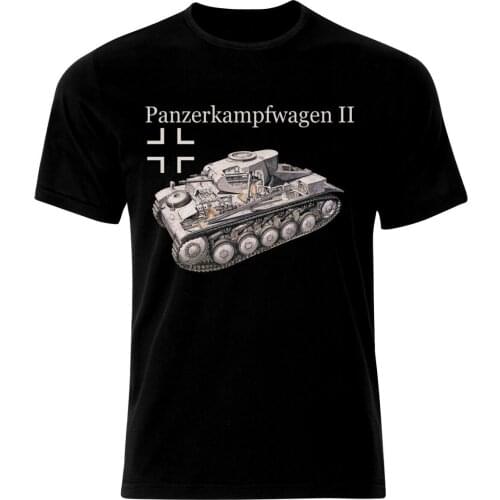 PzKpfw 2 Tank Panzer Armure WW2 Army War Wehrmacht T-Shirt