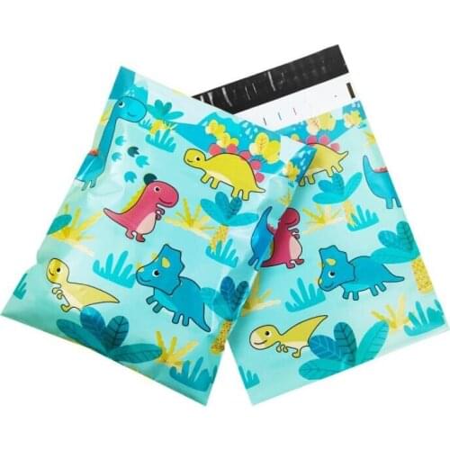 25.5*37cm Colorful ourier Bag Express Envelope Storage Bags Mail Bag Mailing Bags Self Adhesive Seal Product Packaging Bag