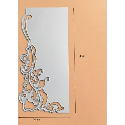 Spray Greeting Card Cover Metal Cutting Dies Stencil Scrapbooking Album Stamp
