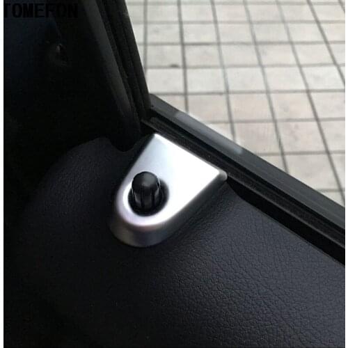 TOMEFON ABS Interior Side Air Vent Outlet Door Lock Pin Cover Trim 4PCS Auto Accessories For Mercedes-Benz Vito W447 2014 - 2017