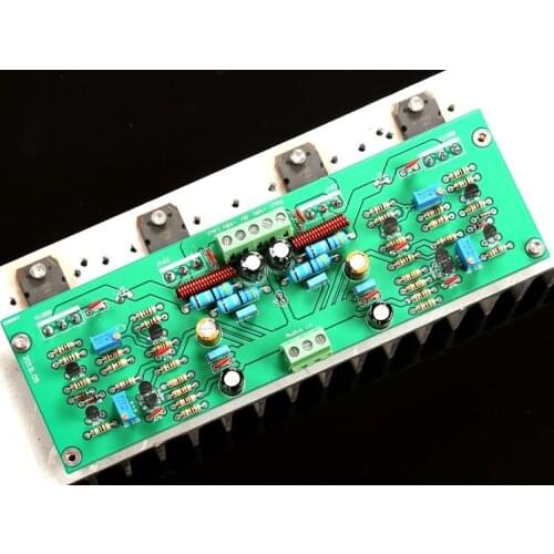 AURA VA50 Two-channel field tube power amplifier board 50W 8ohm amplifier board /Power supply: DC ± 30v - ± 45v / 30-70w/8 ohms