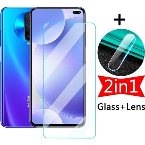 2in1 Screen Protective Glass for Xiaomi Redmi K30 Pro Zoom K30 Ultra Tempered Glas Camera Lens Protector Film on K30pro K30ultra