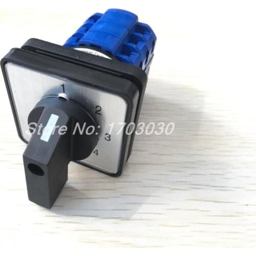 660V 16A 5 Position Panel Mounting Select Rotary Cam Changeover Switch