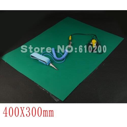 Free Shipping ESD Anti-static Desk Mat Maintenance Platform Maintainance Insulator Pad FOR Phone Notebook PC Repair 400*300*2mm