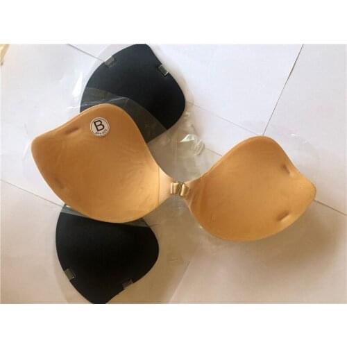 Backless Strapless Invisible Bra Silicone Self Adhesive Stick On Push-Up Gel Bra