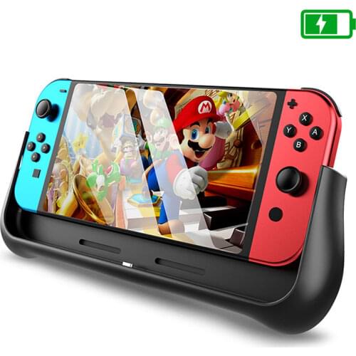 10000mAh Battery Case Power Bank For Nintendo Switch Console With Holder Fast Charger External Battery For Nintend Switch NS NX