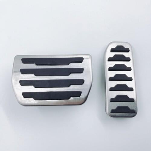 For Land Rover Discovery Sport For Range Rover Evoque 12-17 Car Fuel Gas Brake Pedal Cover Trim Car Accessories
