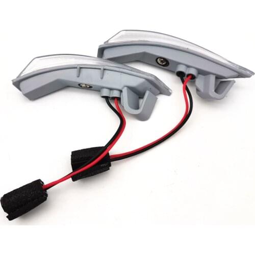 2 Sides Mirror LED Turn Signal Lights for Chrysler Town & Country 2008-16 for Dodge Grand Caravan 2008-18