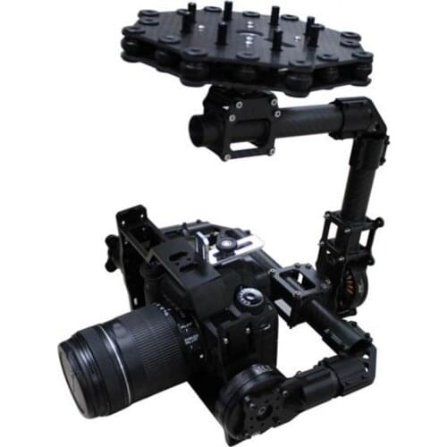 Dys Ipower SLR alexmos gimbal pan tilt pod carbon fiber damping plate A20 damping ball for 5208 motor