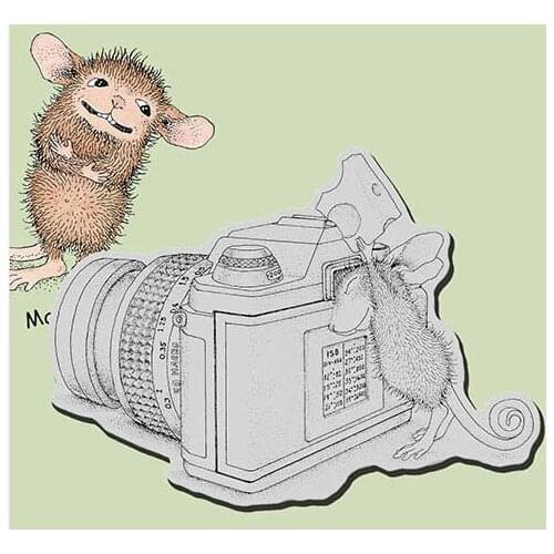 Mouse Transparent Clear Stamps for DIY Scrapbooking/Card Making/Kids Christmas Fun Decoration Supplies