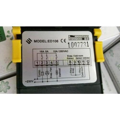 Original authentic digital display thermostat ED-106 thermostat temperature control instrument air heating cream hot gas