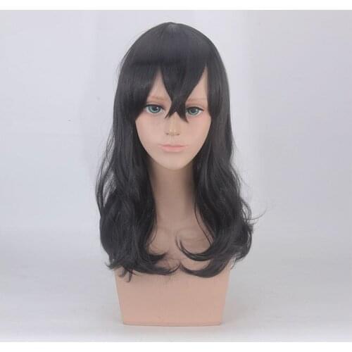My Hero Academia Cosplay Wig Eraser Head Shouta Aizawa 1:1 Wig Boku no Hero Academia Synthetic Hair Halloween Anime Cosplay