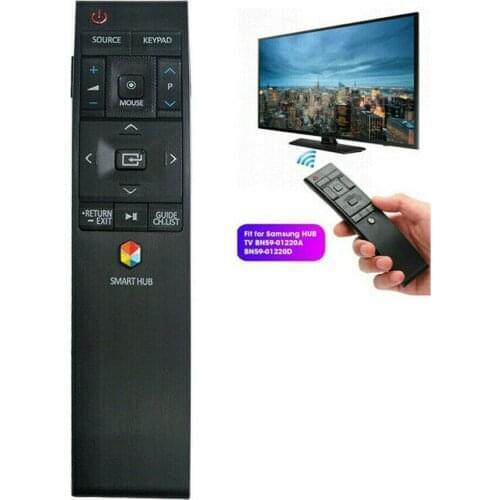 Remote Controls For Samsung Curved TV BN59-01220E RMCTPJ1AP2 BN5901220E Smart Remote Control BLK 1PC