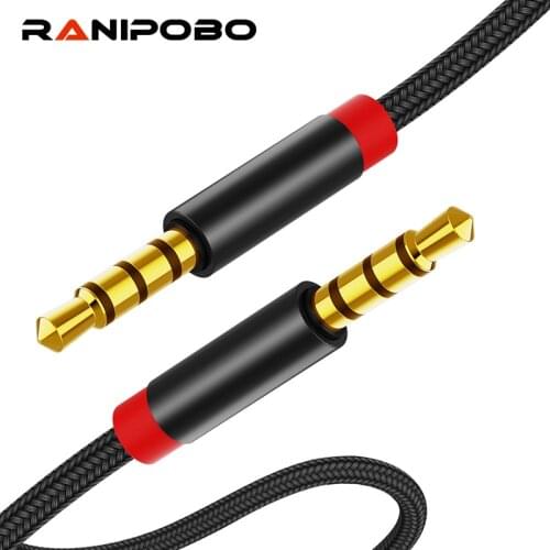 3.5mm Jack Splitter Headphone Cable With Microphone Audio Speaker Line Cable For Huawei Headphone Speaker Wire Line CordSpeaker