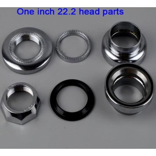 Retro Bike Bicycle Steel Electroplating Head Parts with Teeth for SRAM Automatix 1 Inch 22.2mm