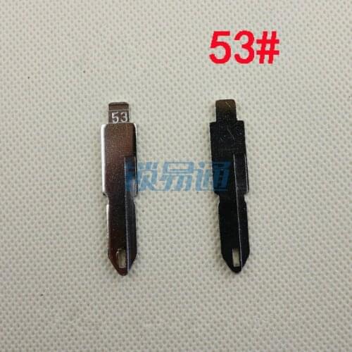 Replacement Key Blade NO.53 For Peugeot 206 Flip Remote Key Blade Replacement