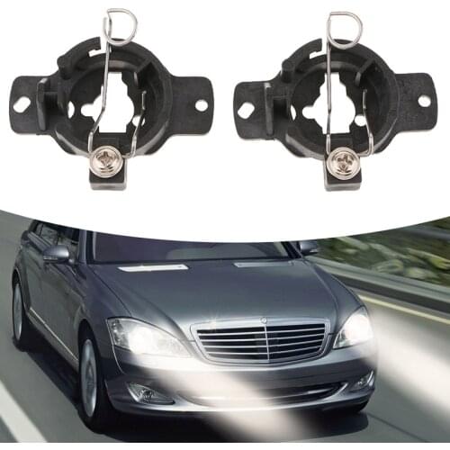 2pcs H1 HID Xenon Bulbs Lamp Light Conversion Adapters Holders Base For Mercedes S320 320 Car bulb conversion Headlight Bulb
