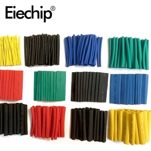 280/150pcs Color heat shrink tubing Shrink wrapping Insulation Sleeving Polyolefin 2:1 Shrinking Assorted Wire Cable kit