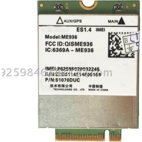 4G modle ME936 4G LTE Module NGFF ME 936 WWLA VS EM906E
