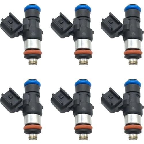 6pcs Fuel injecter/Fuel Nozzle For Mazda CX-9 Lincoln MKZ For Ford Edge 3.5L 0280158091 ZZJ1-13-250A