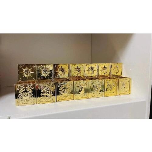 RH 12 Gold Saints Suitcase God Cloth Box Saint Seiya Myth Constellation Box Limited Edition