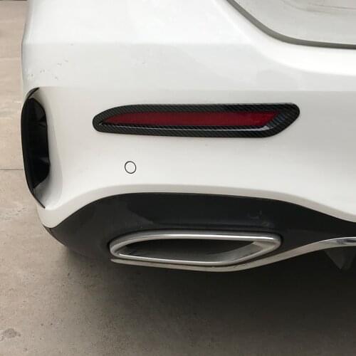 For Mercedes Benz A Class W177 V177 A180 A200 A220 A250 Rear Bumper Light Stickers Decal Trim Cover Accessories Car Styling