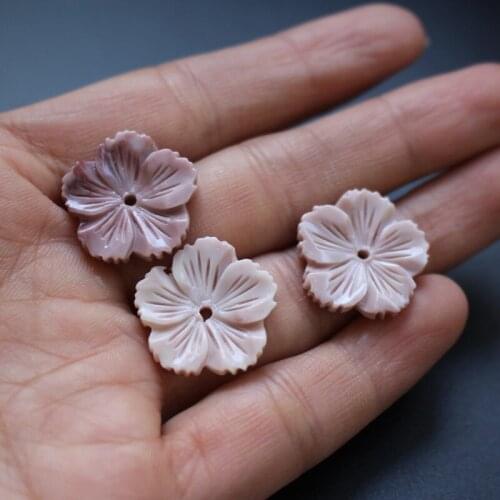 #8158 10Pcs/Lot Carved 19mm*3.5mm Flowers Space parts Double Colored Brown Artificial Coral Findings for Jewelry making