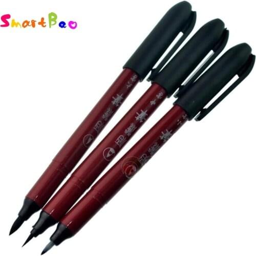 Science calligraphy brush beautiful pen Calligraphy pen Soft brush sign pen (Large,Medium,Small)