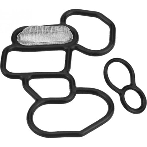 VTEC 2pcs Kit Solenoid Spool Valve Gasket Filter for Honda Accord V6 Odyssey Pilot Ridgeline 15825-P8A-A01 36172-P8A-A01