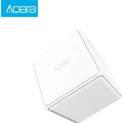 Aqara Cube Controller Zigbee Version Controlled by Six Actions with Phone App for Smart Home Device TV Smart Socket