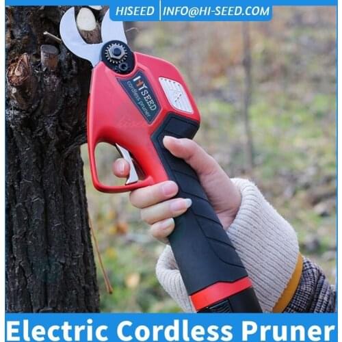 Lithium battery scissors household rechargeable mini electric secateurs garden fruit tree handheld pruning shears
