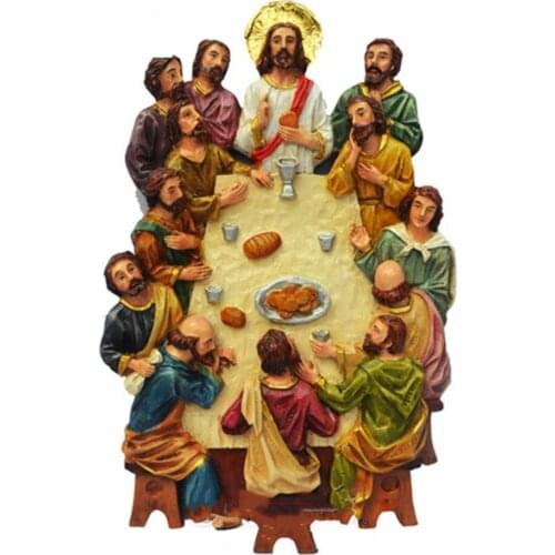 Yujohom Full Square Drill Diamond Painting "the Last Supper Jesus" Diamond Art Embroidery Crystal Rhinestone Cross Stitch Kit