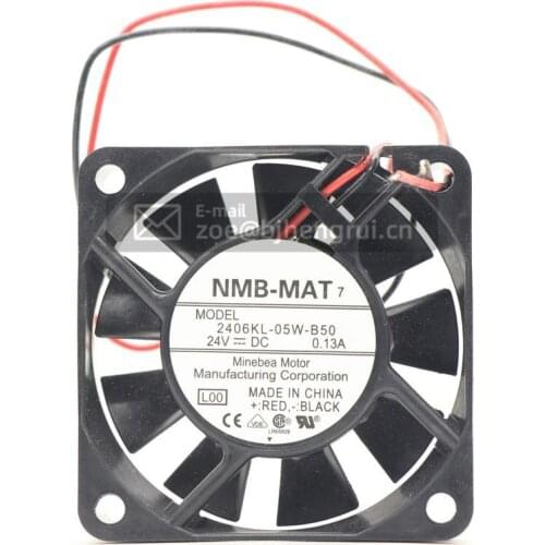 Brand new original NMB 6015 24V 0.13A 2406KL-05W-B50 inverter fan